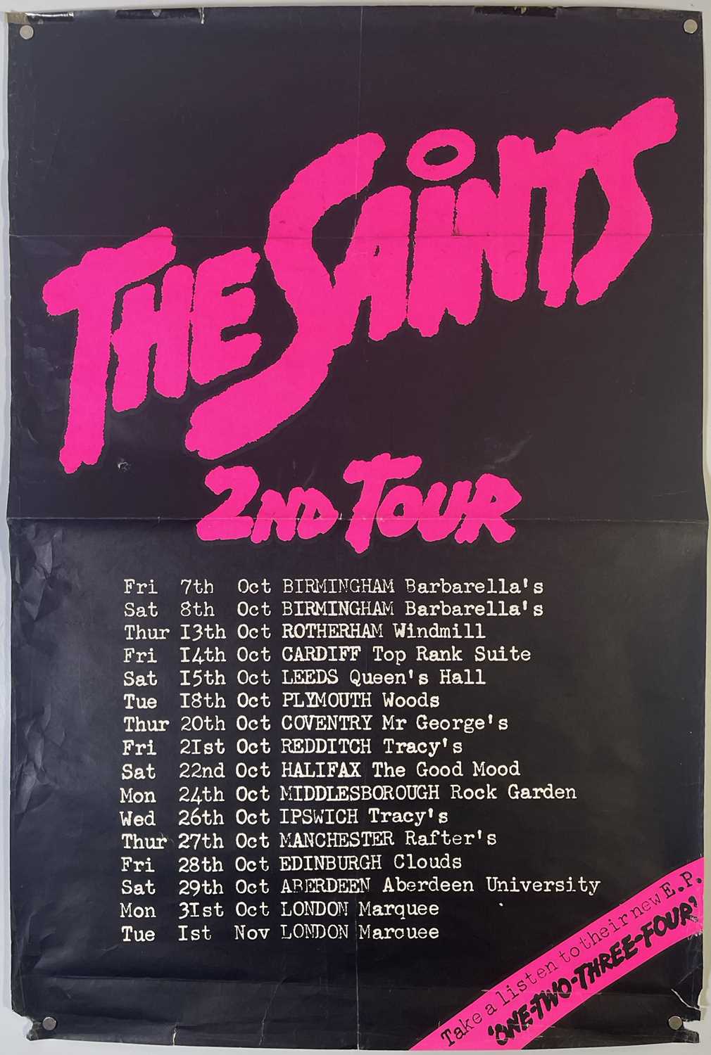 The Saints 2026 concert poster
